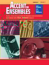 cover ACCENT ON ENSEMBLES #2 HORN IN F cover